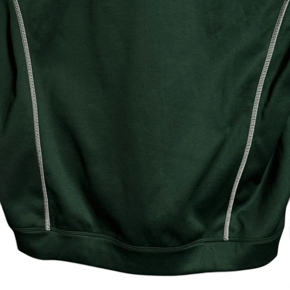 Nike Golf Oregon Ducks 1/4 Zip Pullover Mens XL Green Therma-FIT Golfcore Fleece